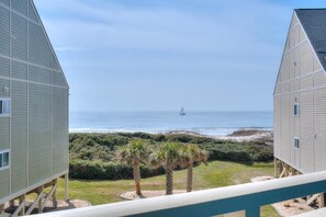 Property grounds - Oceanview escape in Oak Island. OIBV 805 features 2 bedrooms, pool, and beach access. (Oak Island)