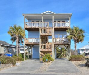 Exterior - At Last! -2nd Row with Beautiful Ocean Views (Oak Island)