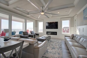 Smart TV, video games, DVD player