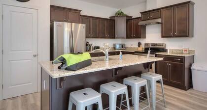 Enjoy stunning ocean views at Shrimp on the Barbee, a cozy 3BR home in Oak Island.