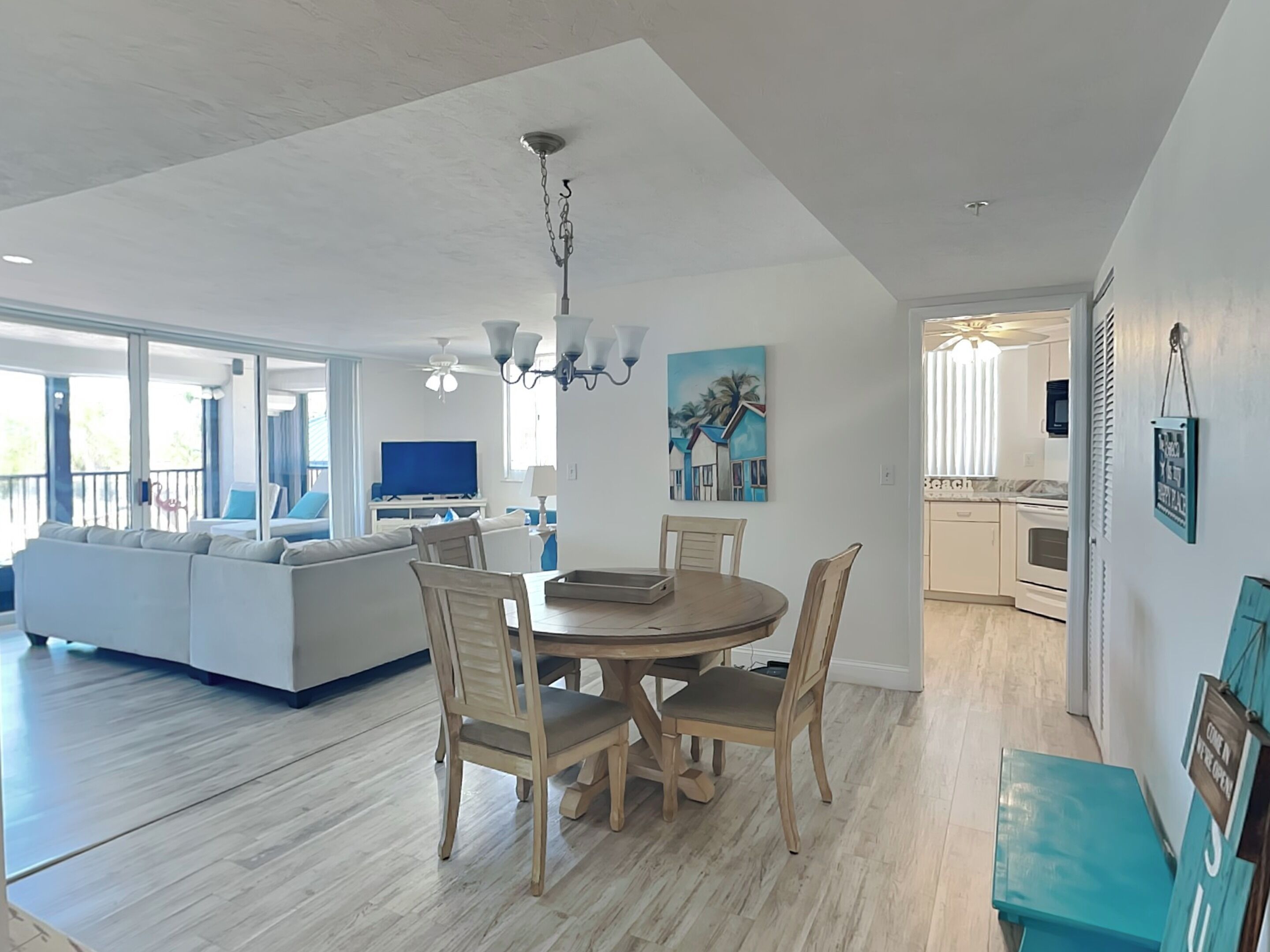 Condo, Multiple Beds, Balcony (Ocean Harbor 104A - No Pets Allowed) | Dining