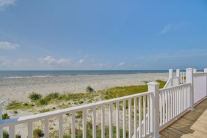 Accommodatie ligt op het strand