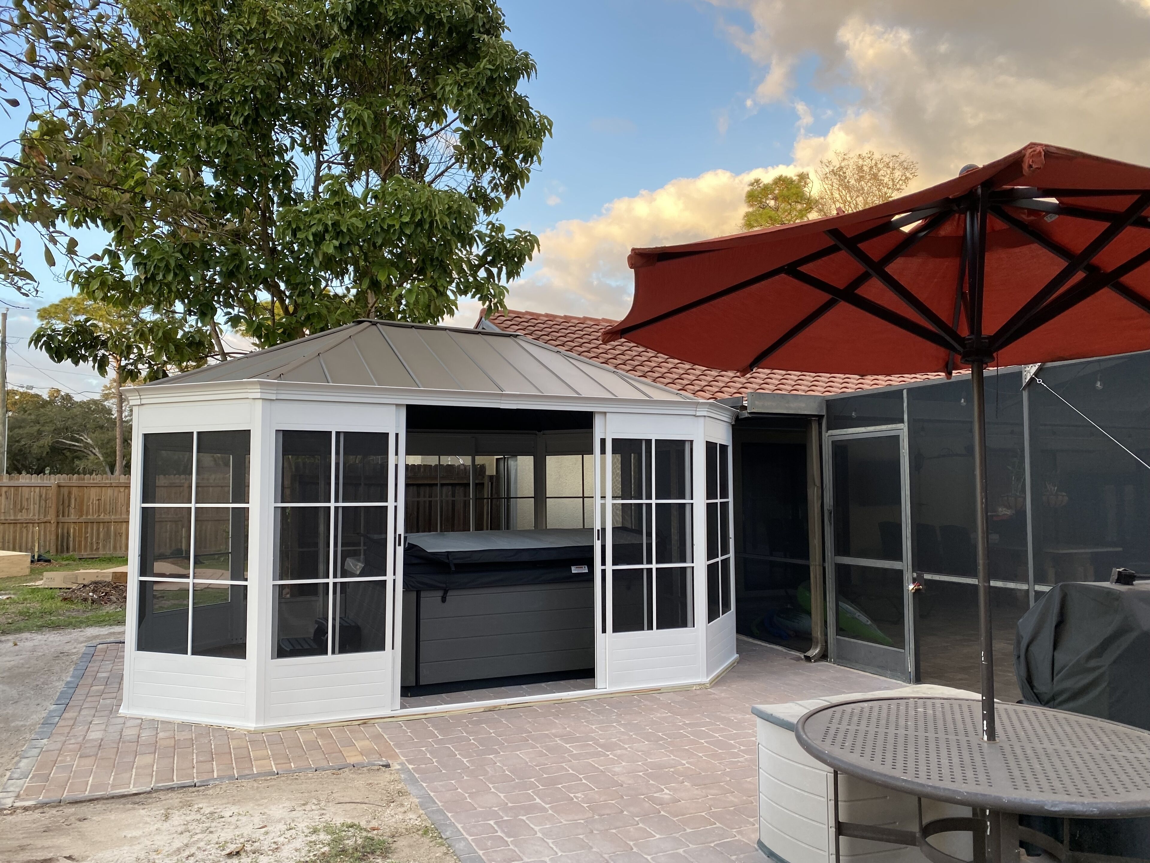 Restaurante al aire libre