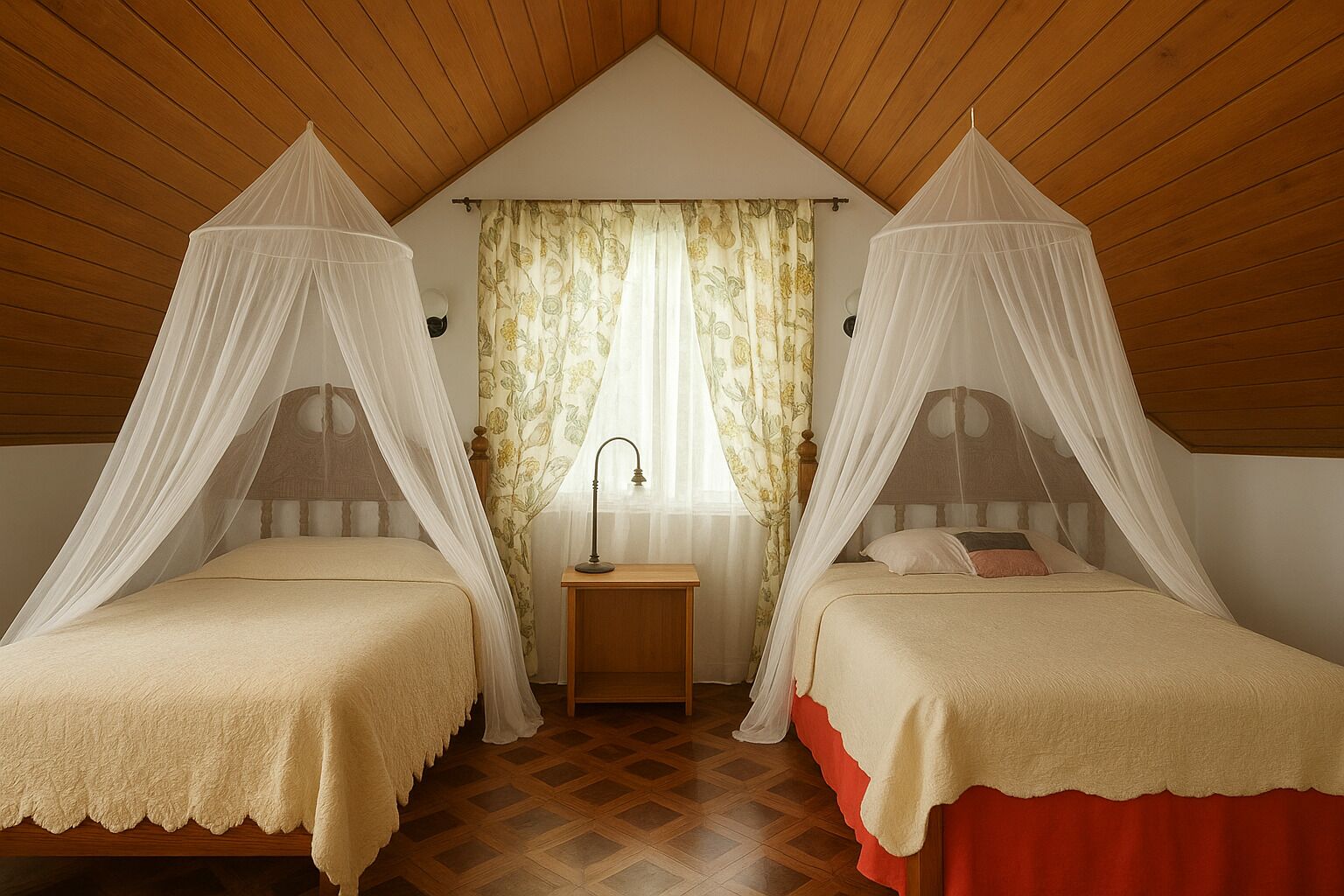 2 室のベッドルーム、アイロン / アイロン台、WiFi (無料)、ベッドシーツ