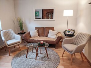 Una televisión de pantalla plana