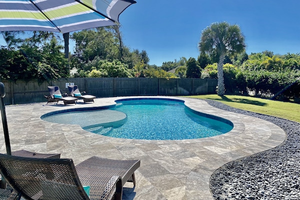 Poolside paradise 🌴🍹🌺