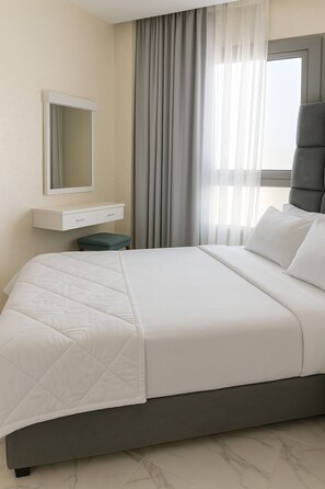 1 Schlafzimmer, Bügeleisen/Bügelbrett, Internetzugang, Rollstuhlgeeignet