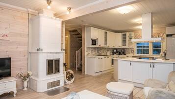 Een televisie en een dvd-speler