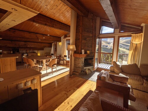 Duplex de 170m2 aux Arcs 2000 pieds aux pistes vue Mont Blanc