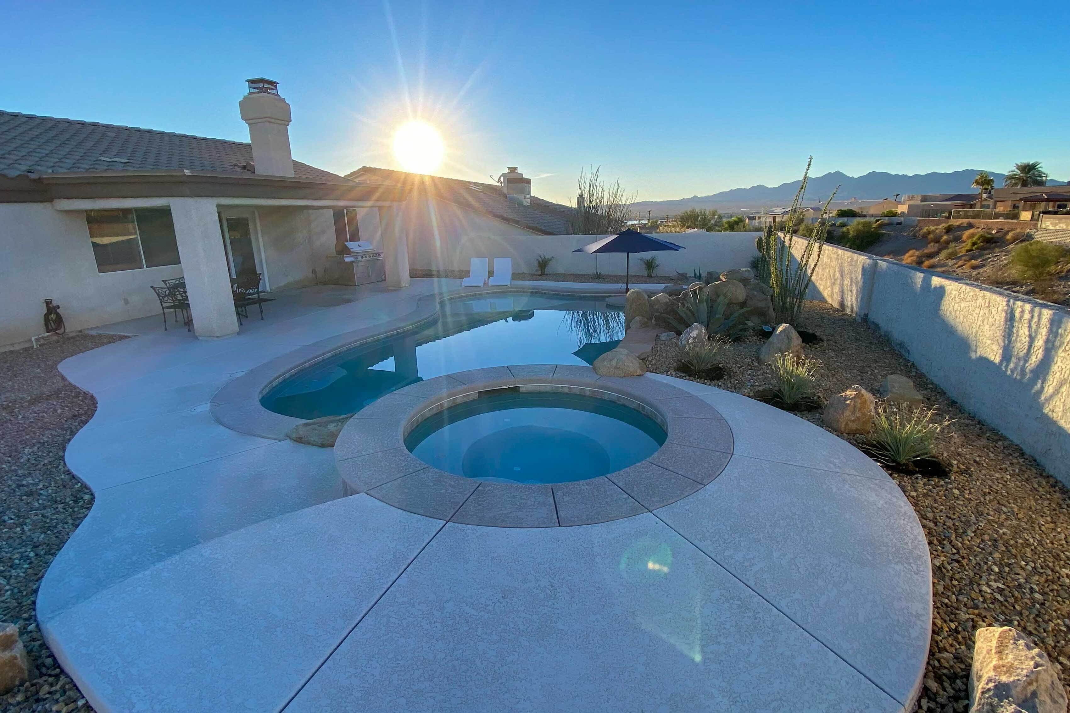 Lake Havasu City House w/ Fire Pit, Pool & Spa!