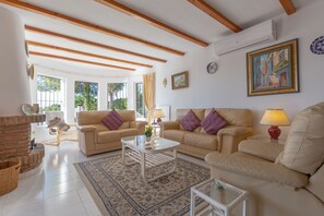 TV, fireplace, DVD player