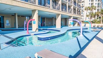 Indoor pool, a heated pool