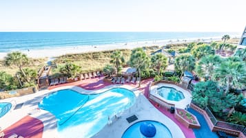 Indoor pool, a heated pool