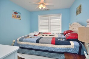 4 dormitorios, tabla de planchar con plancha, wifi y ropa de cama