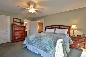 3 bedrooms, iron/ironing board, travel crib, WiFi