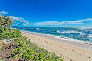 A secluded beach awaits mere steps away - A secluded beach awaits mere steps away