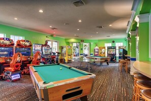 Game room - Summer Starts Here - Family Oasis Near Disney •  Pool • Gated Resort (Kissimmee)