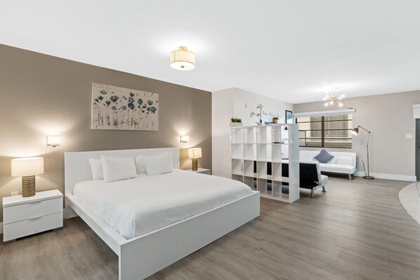 1 chambre, fer et planche à repasser, Wi-Fi gratuit, draps fournis