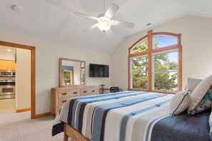 6 bedrooms, iron/ironing board, WiFi, bed sheets - Ocean Escape: Lakefront, Pool, Hot Tub, Game Room (Corolla)