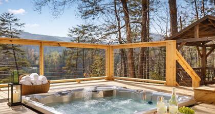 Lakeshore Retreat with Lake Lanier views & hot tub