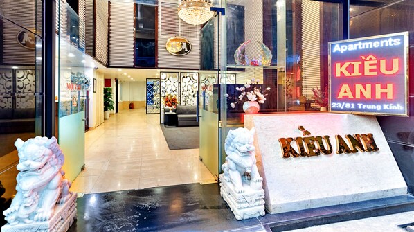 Fachada de la propiedad