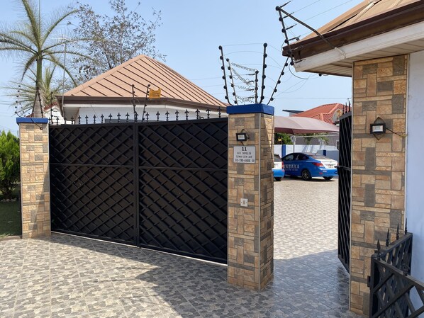 Enceinte de l’hébergement