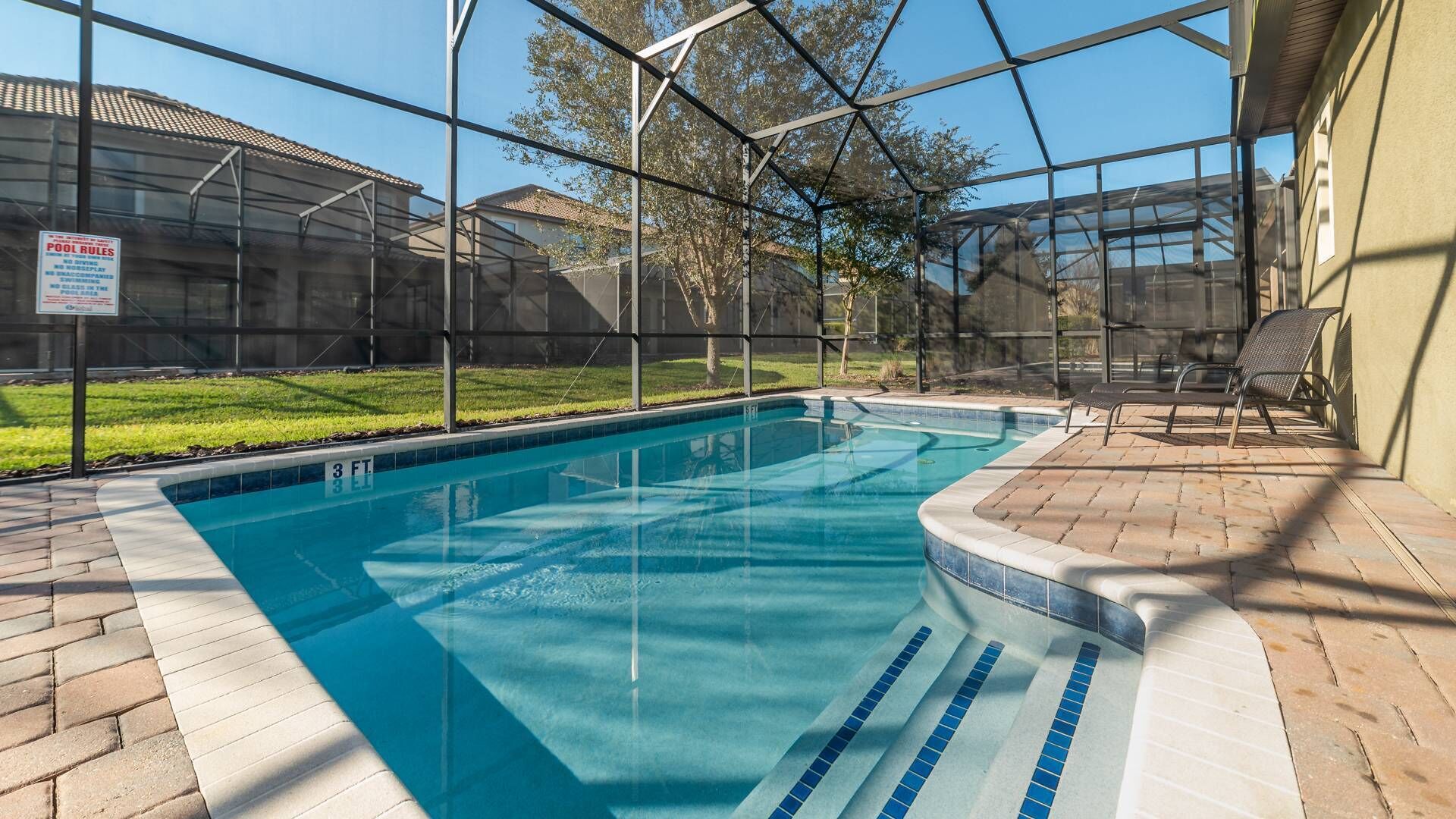 Private Pool-All One Level-Great Resort Facilities only 10 minutes to Disney