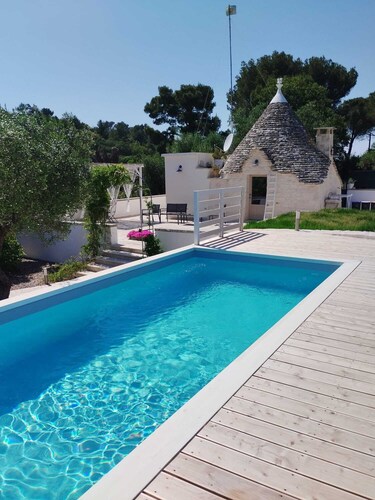 Romantic Trullo with Pool: Entire Private Property❣️