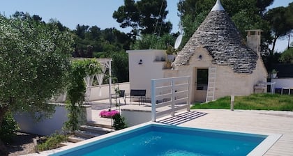 Romantic Trullo with Pool: Entire Private Property❣️