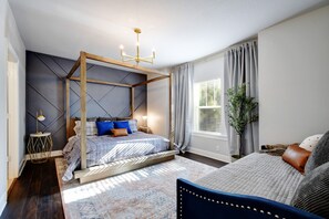 3 bedrooms, iron/ironing board, travel cot, free WiFi