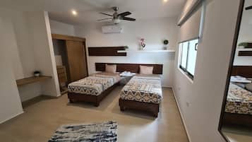 2 bedrooms, desk, iron/ironing board, free WiFi