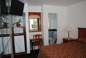 Ensemble douche/baignoire, serviettes fournies