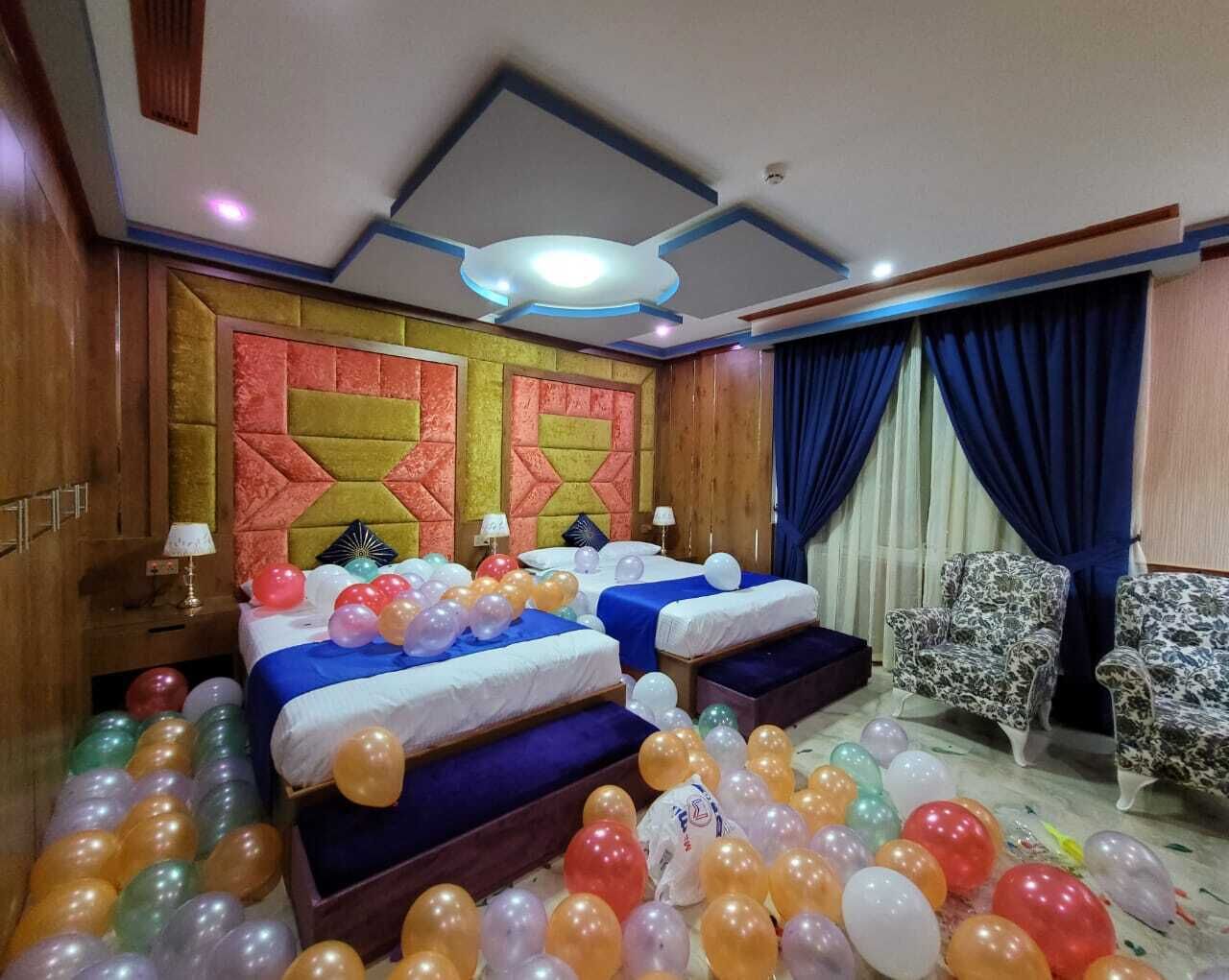 Deluxe Quadruple Room, City View | Egyptian cotton sheets, premium bedding, pillow-top beds, desk