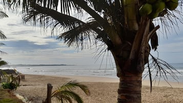 On the beach