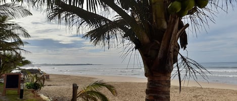 Aan het strand