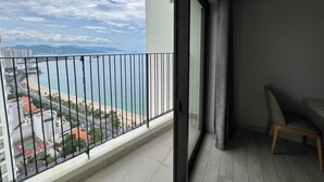 City Apartment, 1 Bedroom, Balcony | Beach/ocean view