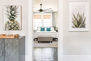 1 makuuhuone, silitysrauta/-lauta, ilmainen Wi-Fi, vuodevaatteet