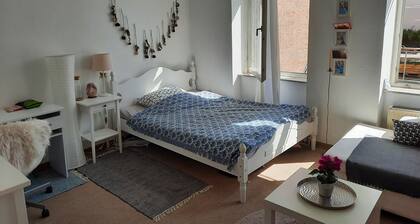 Helles gemütliches Zimmer in 2 er WG. Zentrumsnah.