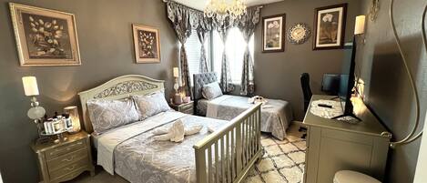 1 chambre, fer et planche à repasser, Wi-Fi, draps fournis