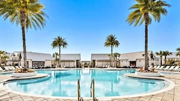 Indoor pool, outdoor pool
