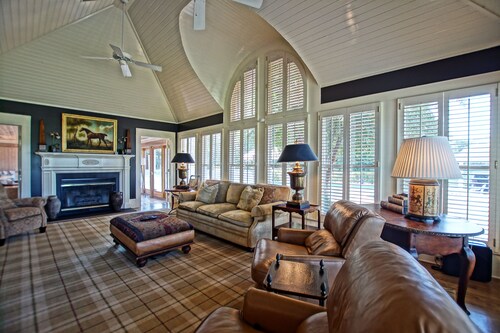 Beautiful custom home on 1.5 acres with large heated saltwater pool and spa!