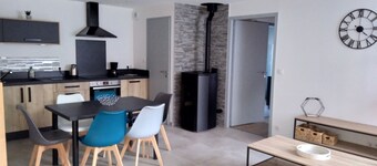 Small country house on a farm