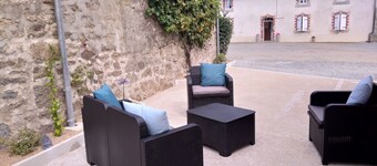 Small country house on a farm