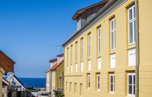Stunning apartment in Gudhjem with WiFi