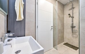 Shower, hair dryer