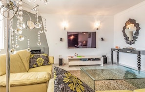 TV connectée, cheminée