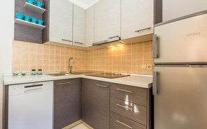 KĂŒhlschrank, Herdplatte, GeschirrspĂŒler