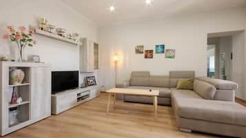 TV connectée, cheminée