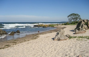 Tæt på stranden