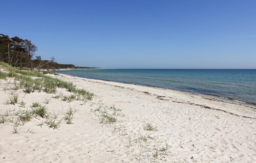 Beach front apartment in Nexø with WiFi